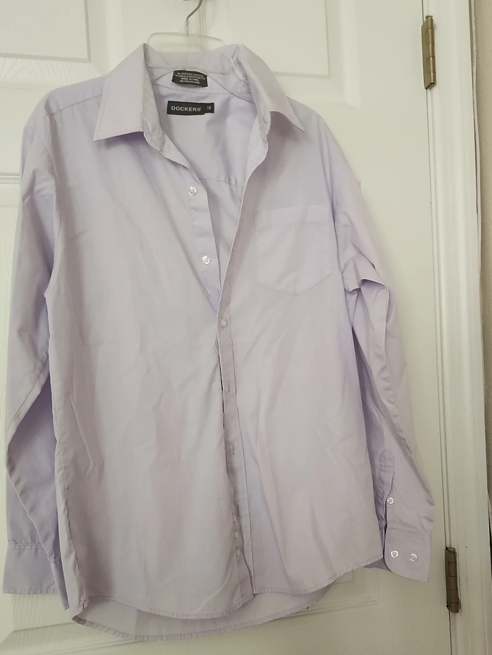 Dockers Boy’s Light Lavender Dress Shirt